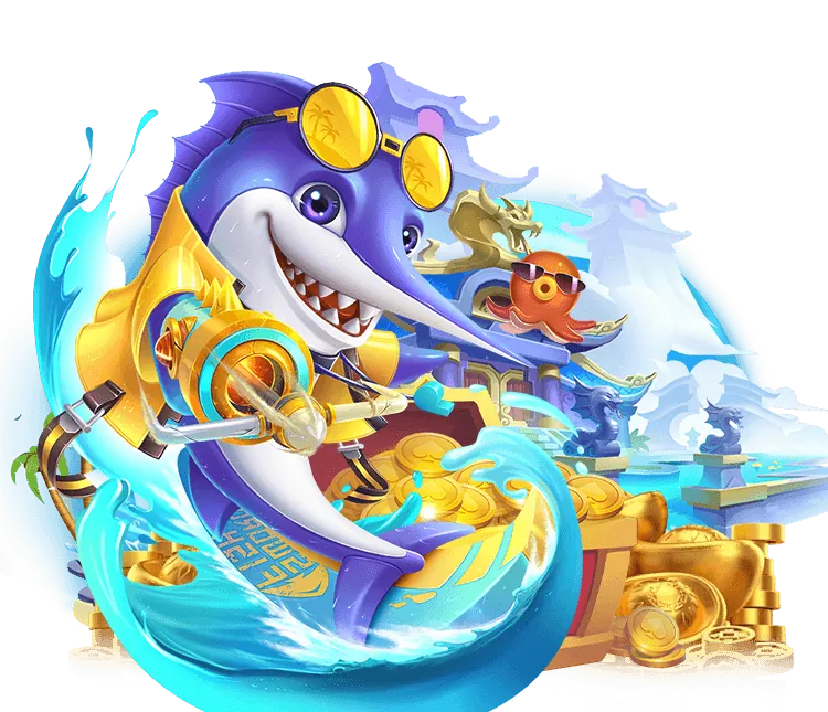 Hình ảnh game Bắn Cá Jackpot 911win với các biểu tượng tiền thưởng